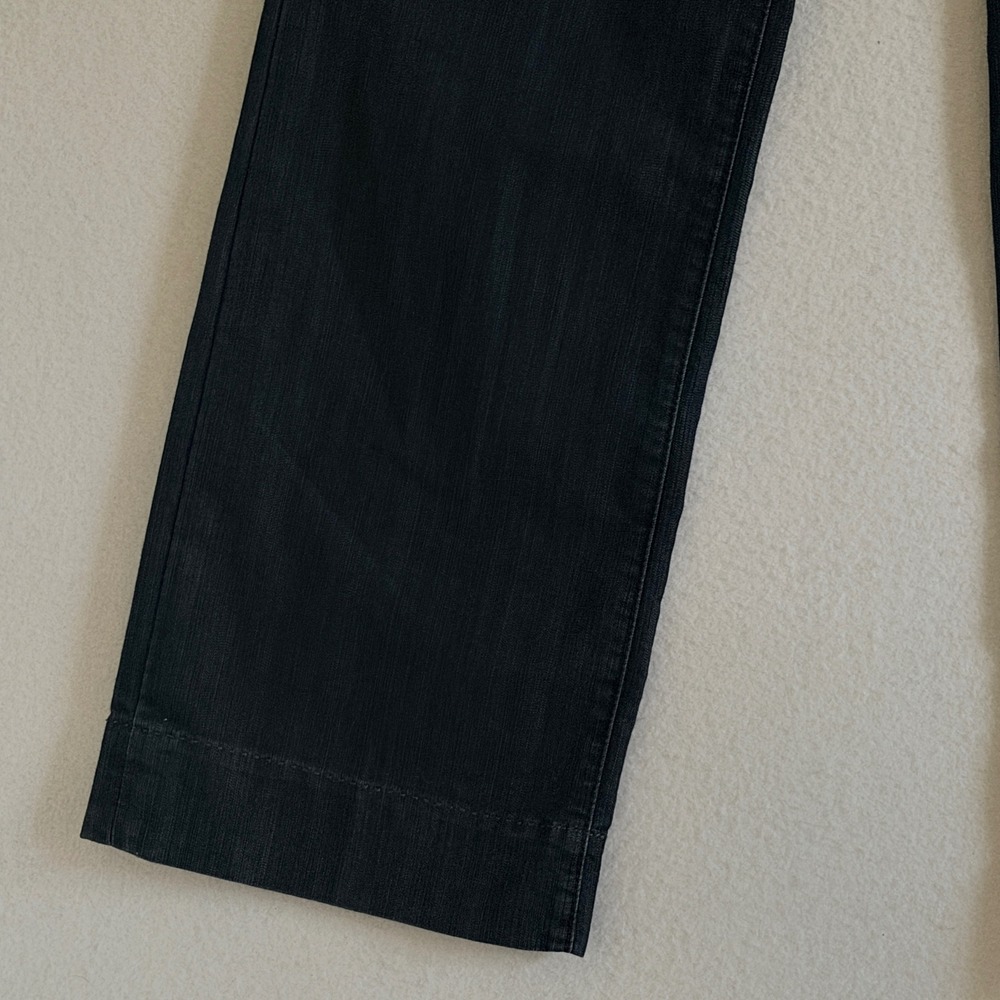 JAG Mid Rise Trouser Jeans Sz 16 Dark Wash Wide Leg Stretch Careerwear‎ Academia - Picture 7 of 12
